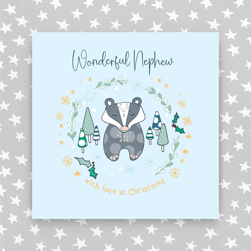 Wonderful Nephew Christmas Card (XGR103)