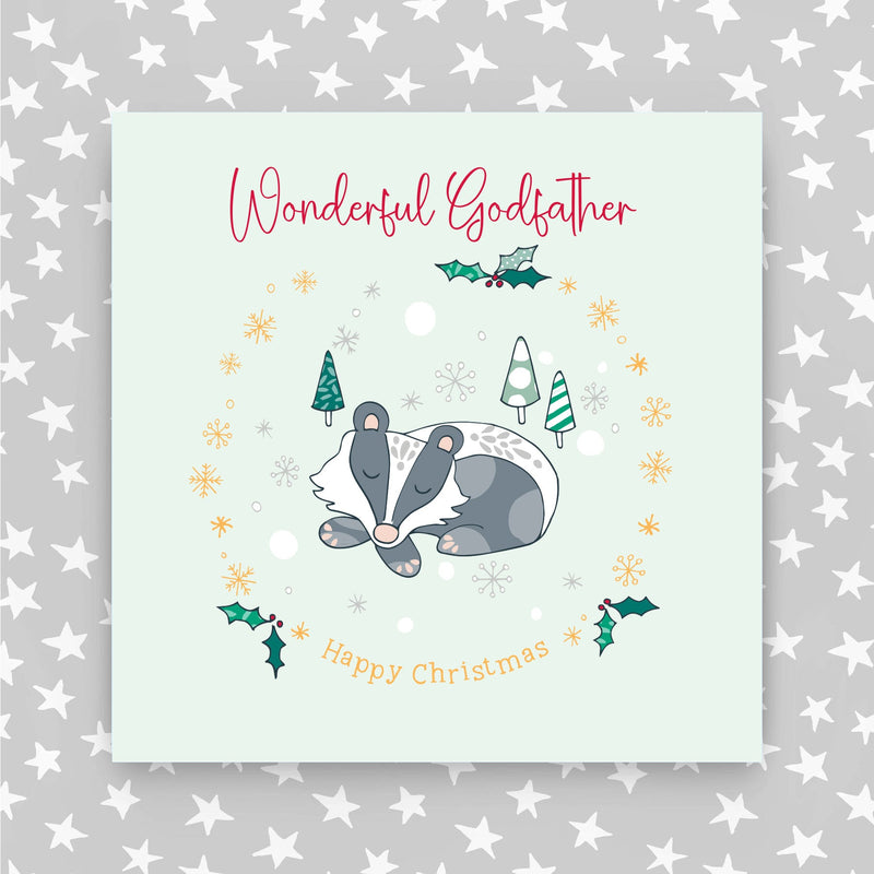 Wonderful Godfather Christmas Card (XGR106)