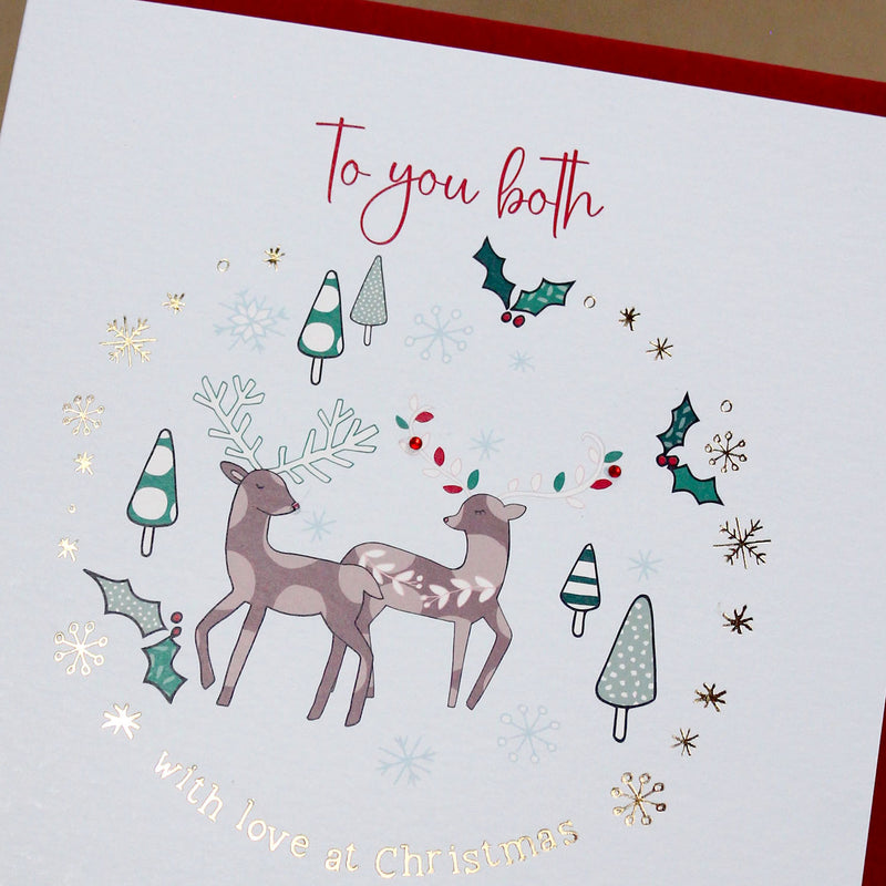 To You Both, Couple Christmas Card (XGR112)