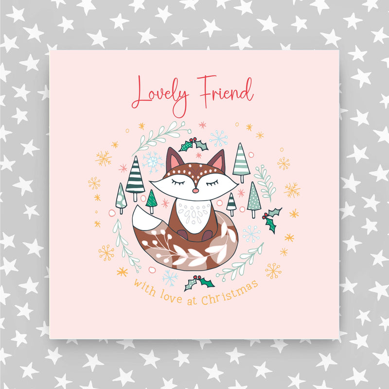 Lovely Friend Christmas Card (XGR113)