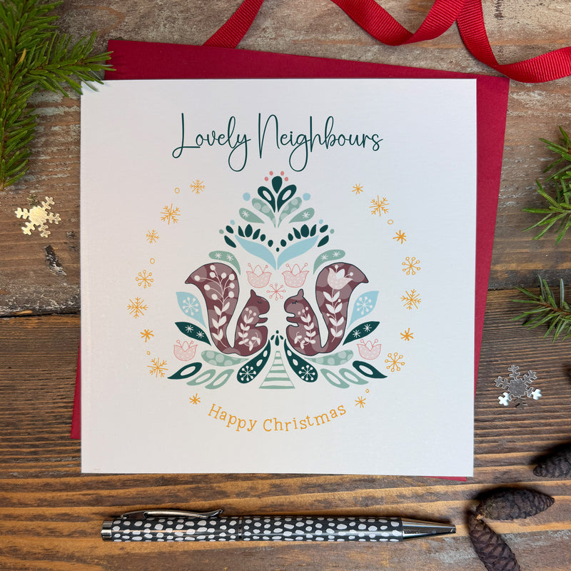 Lovely Neighbours Christmas Card (XGR118)
