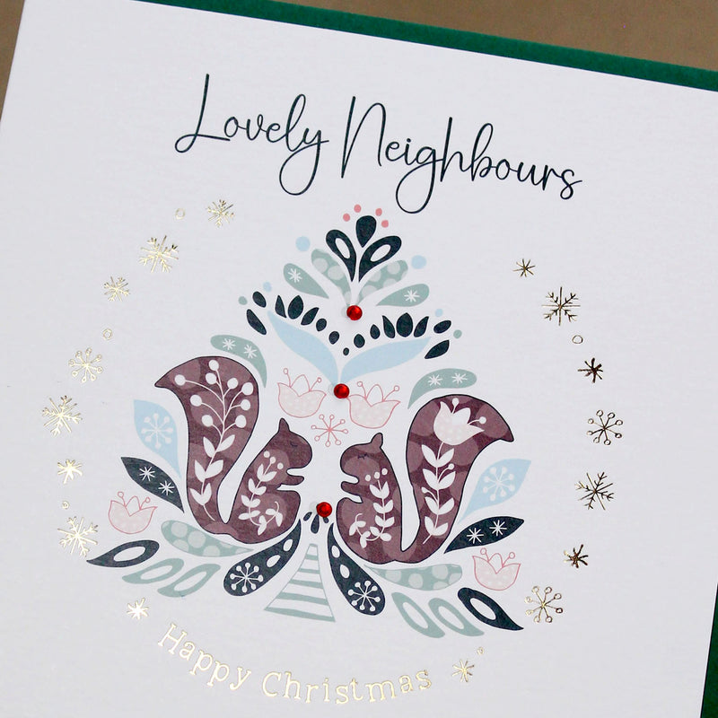Lovely Neighbours Christmas Card (XGR118)
