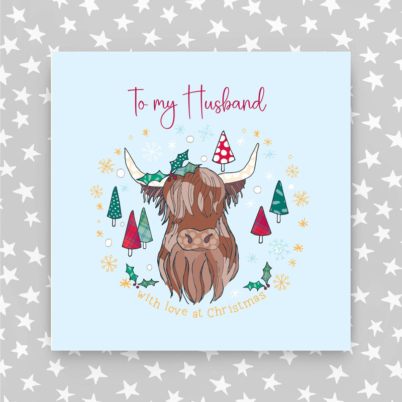 Scottish - To My Husband Christmas Card (XGR119)
