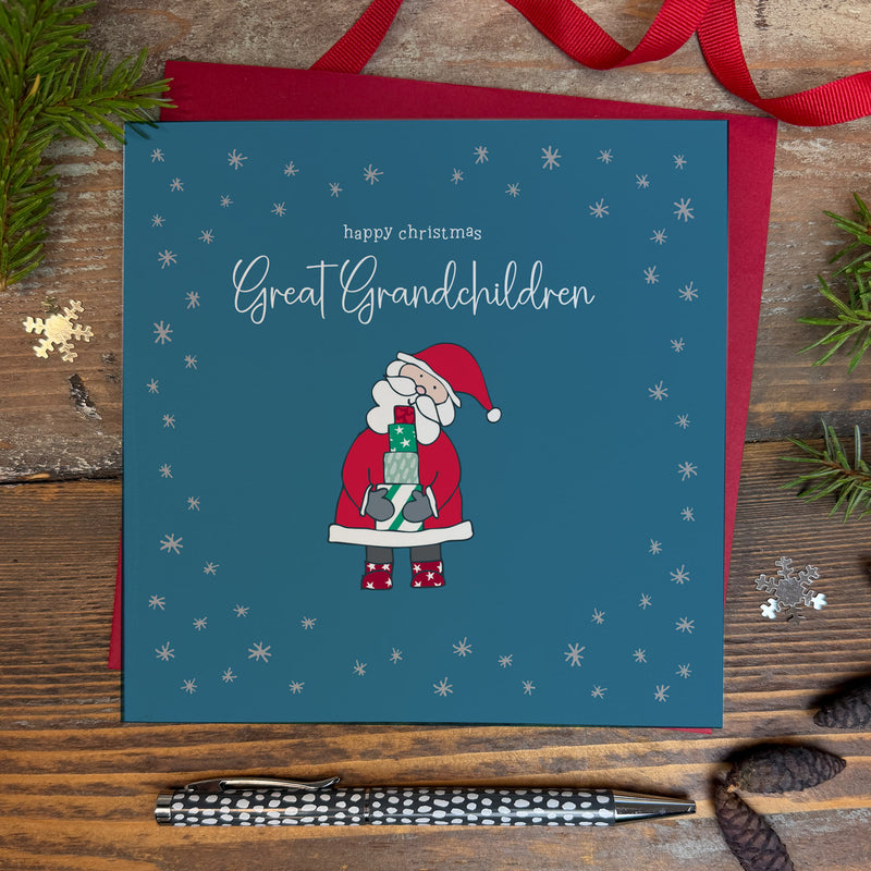 Happy Christmas Great Grandchildren (XGR16)