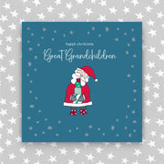 Happy Christmas Great Grandchildren (XGR16)