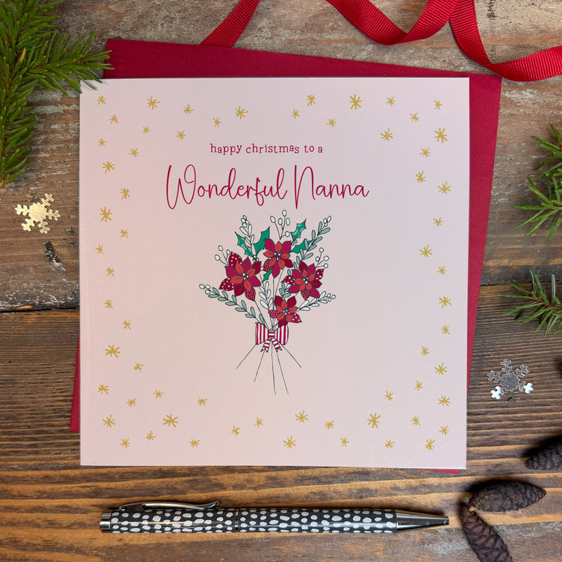 Happy Christmas to a Wonderful Nanna (XGR22)