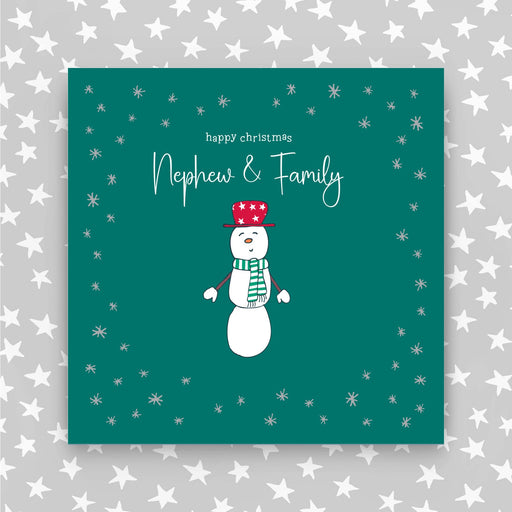 Happy Christmas Nephew & family (XGR35)