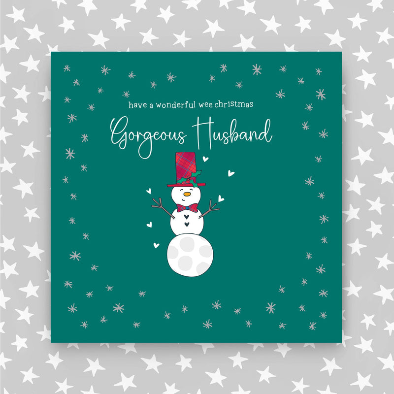 Scottish - Have a wonderful wee Christmas Gorgeous Husband (XGR59)