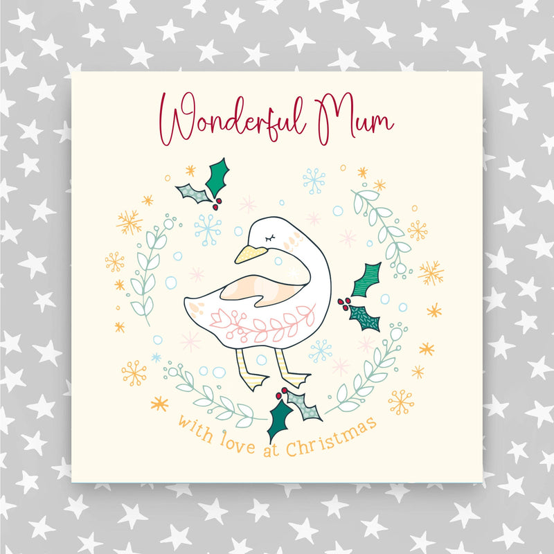 Wonderful Mum Christmas Card (XGR68)