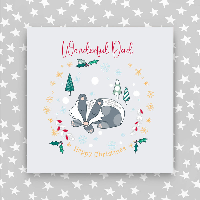 Wonderful Dad Christmas Card (XGR69)