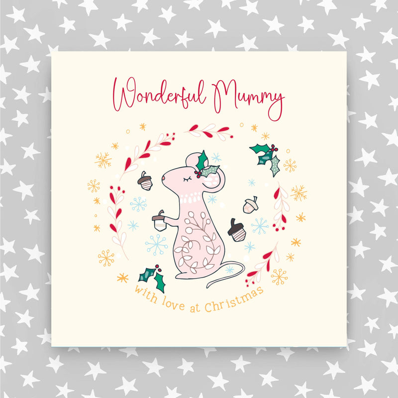Wonderful Mummy Christmas Card (XGR70)