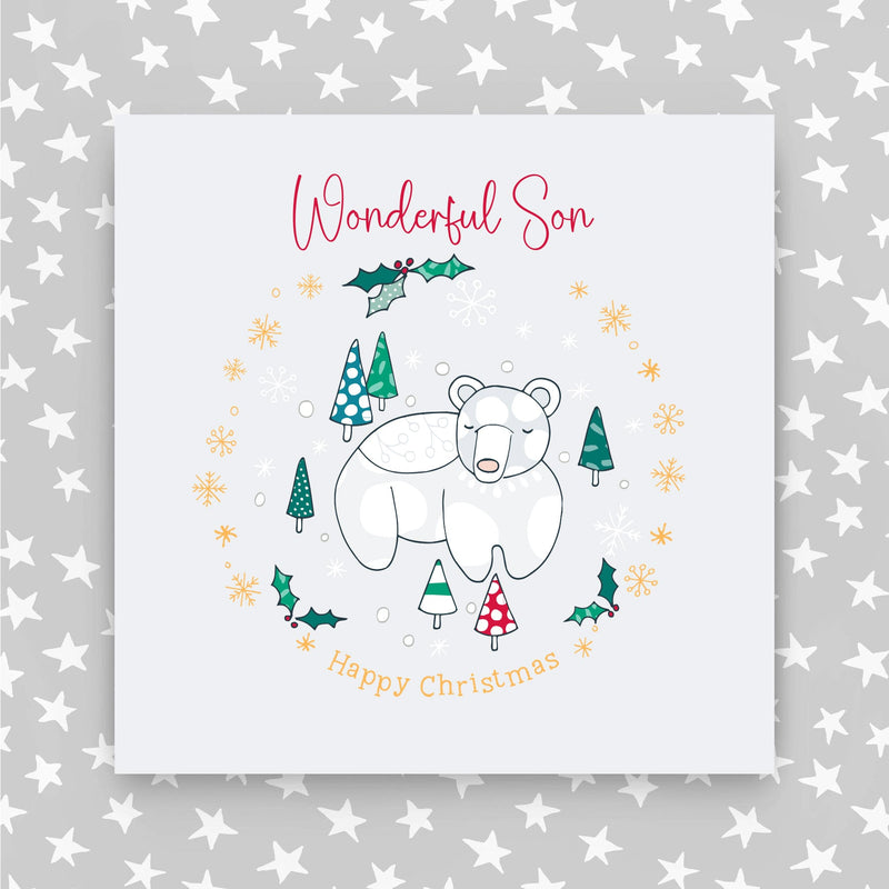 Wonderful Son Christmas Card (XGR75)