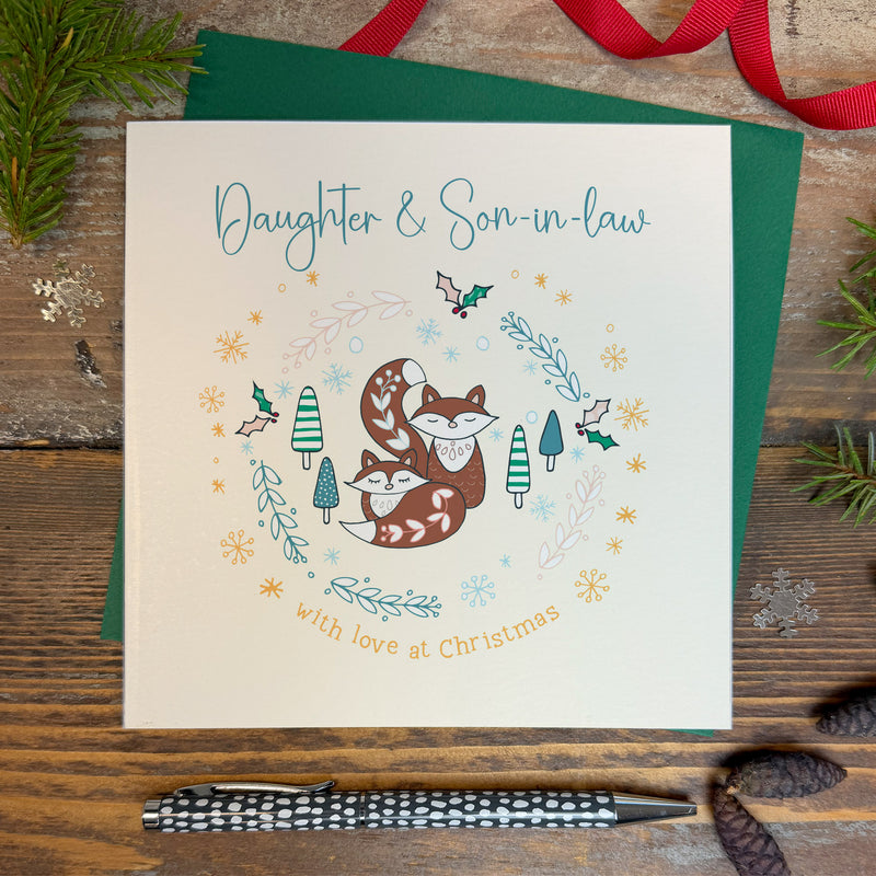 Daughter & Son in law Christmas Card (XGR78)