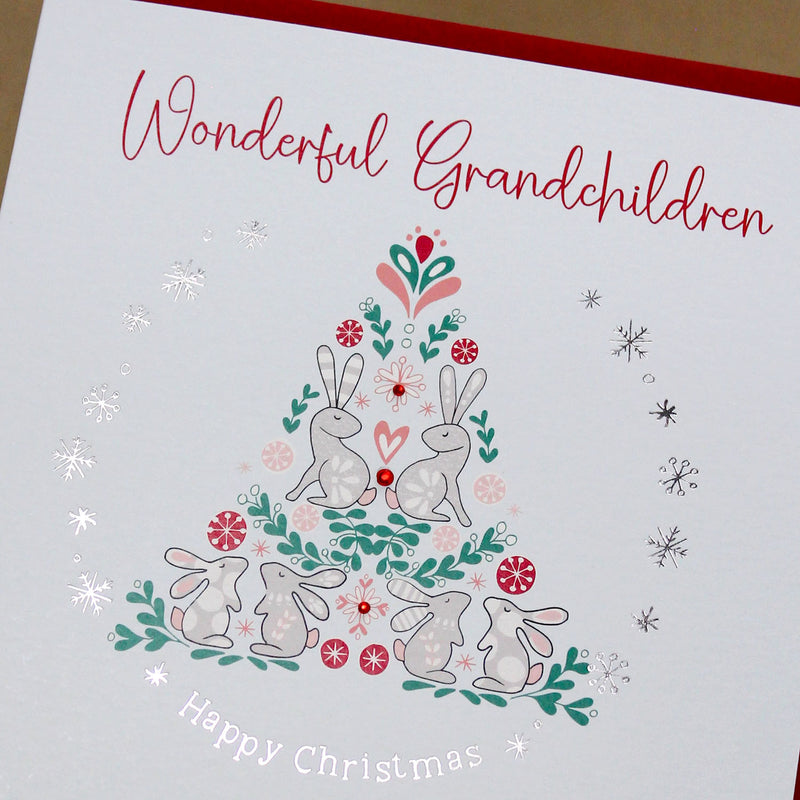 Wonderful Grandchildren Christmas Card (XGR87)