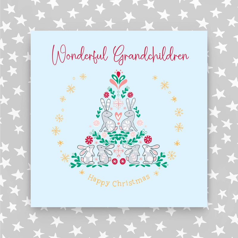 Wonderful Grandchildren Christmas Card (XGR87)