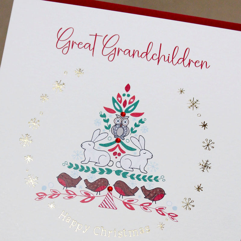 Great Grandchildren Christmas Card (XGR88)