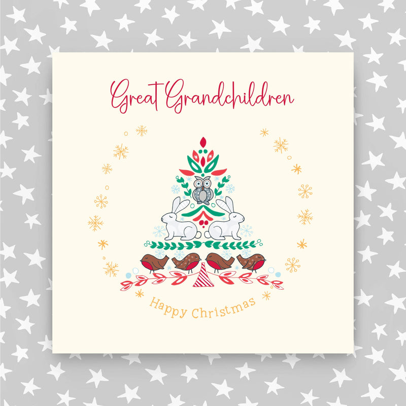 Great Grandchildren Christmas Card (XGR88)
