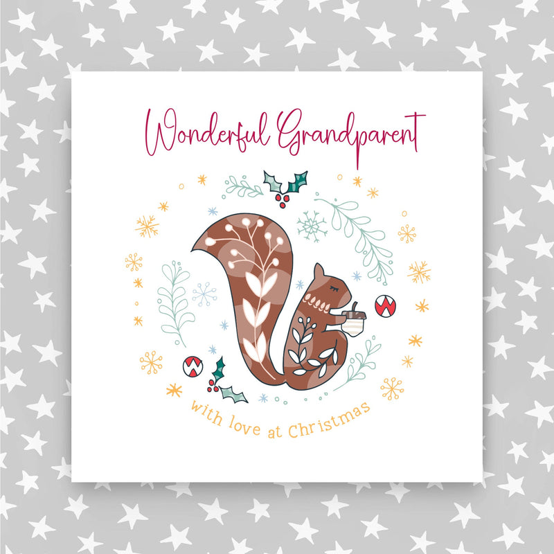 Wonderful Grandparent Christmas Card (XGR89)