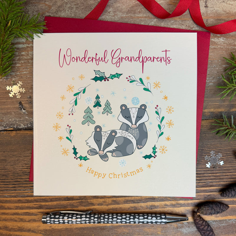Grandparents Christmas Card (XGR90)