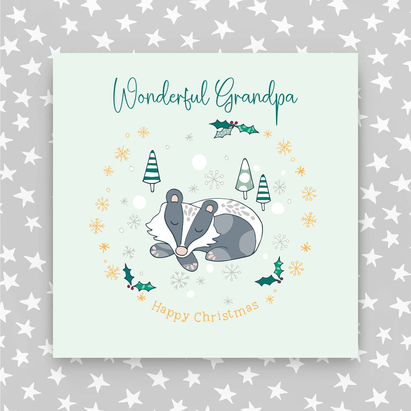 Wonderful Grandpa Christmas Card (XGR91)