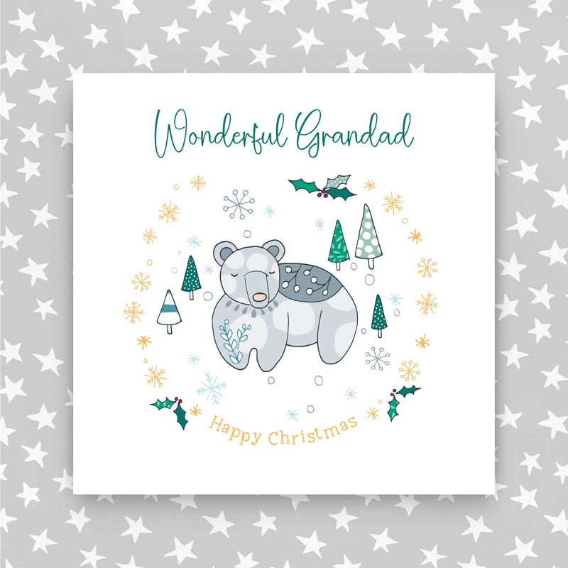 Wonderful Grandad Christmas Card (XGR92)