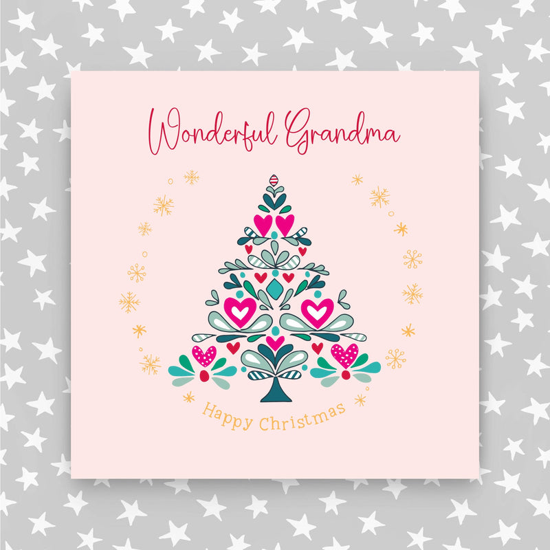 Wonderful Grandma Christmas Card (XGR97)