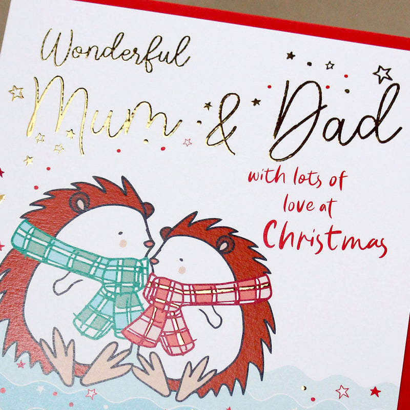 Wonderful Mum & Dad Christmas Card (XMA01)