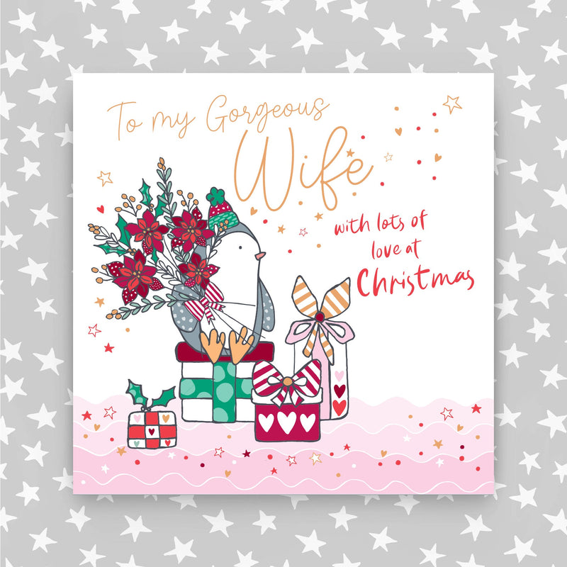 Gorgeous Wife Christmas Card (XMA03)