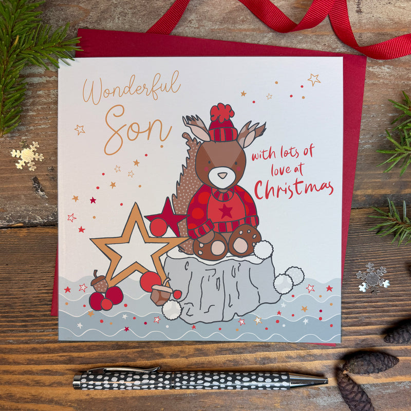 Wonderful Son Christmas Card (XMA04)