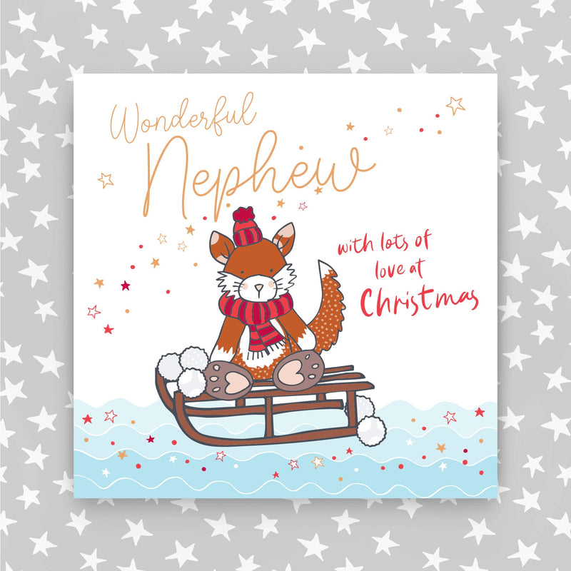 Wonderful Nephew Christmas Card (XMA08)