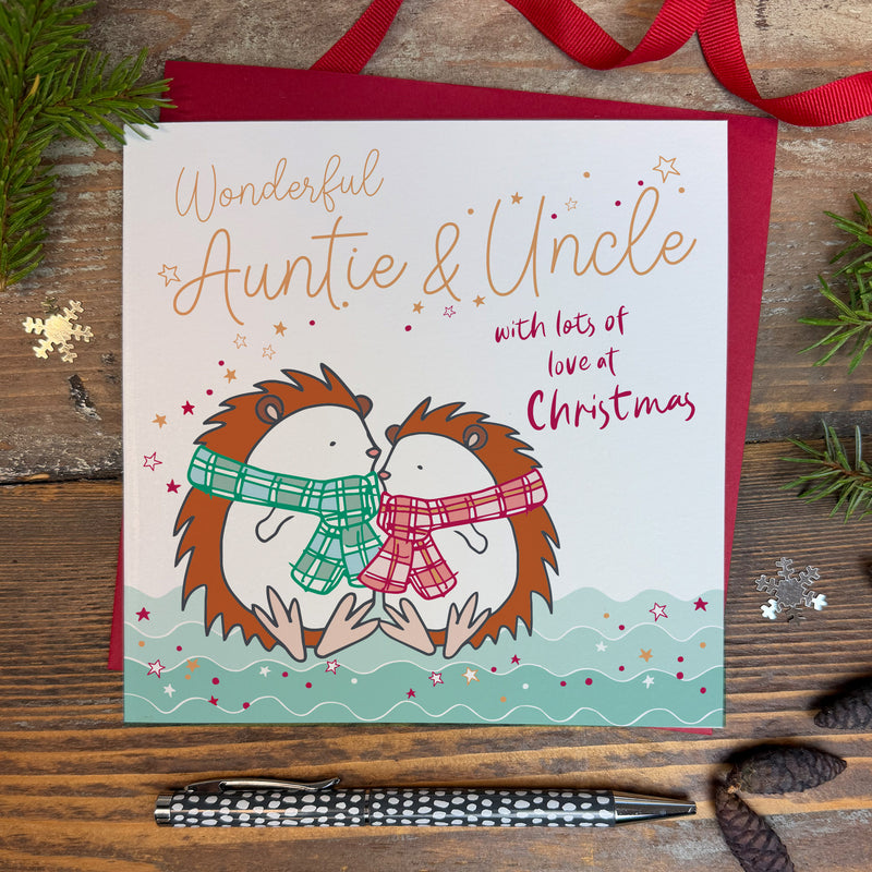 Auntie & Uncle Christmas Card (XMA10)