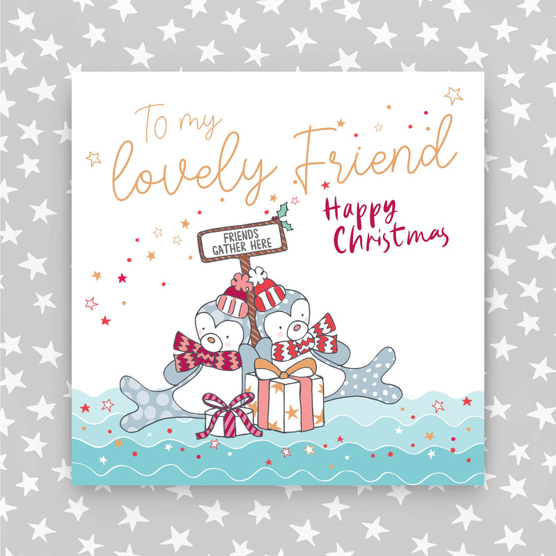 Lovely Friend Christmas Card (XMA13)