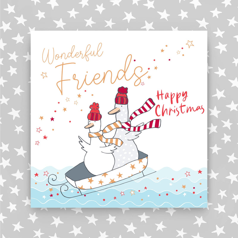 Wonderful Friends Christmas Card (XMA14)