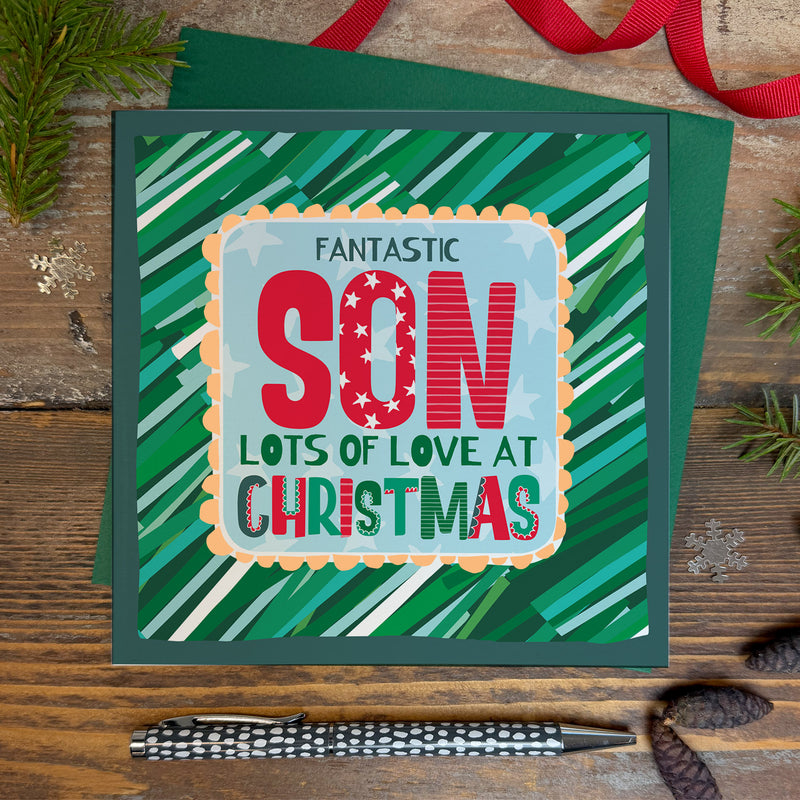 Amazing Son Christmas Card (XTF06)