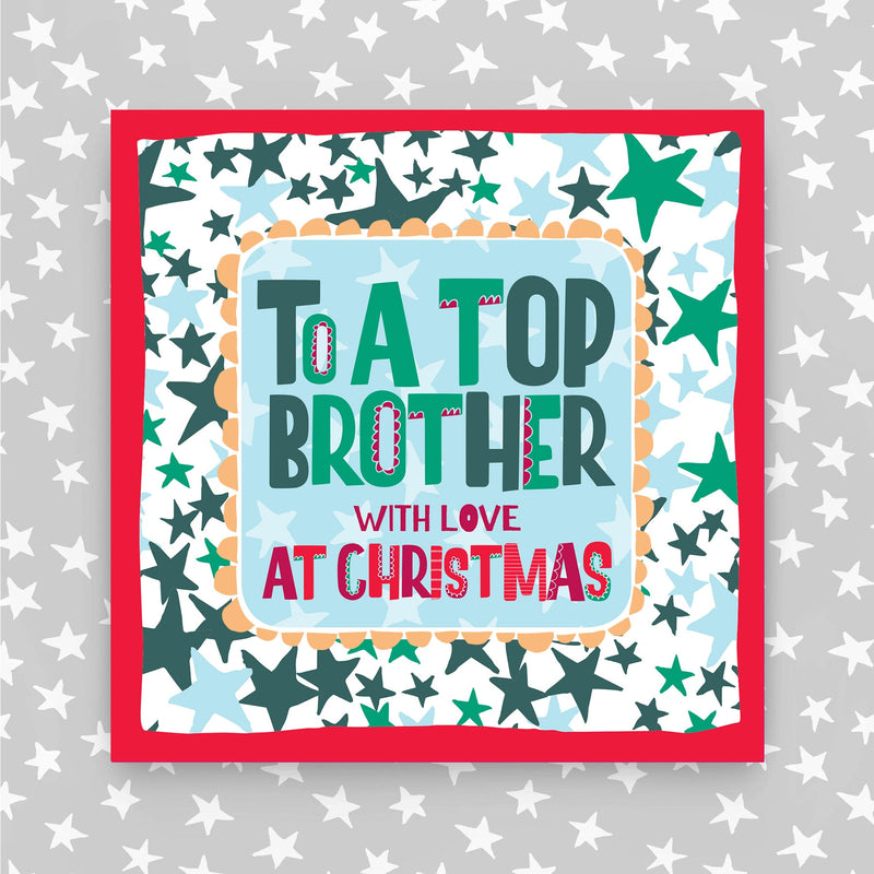 Top Brother Christmas Card (XTF10)