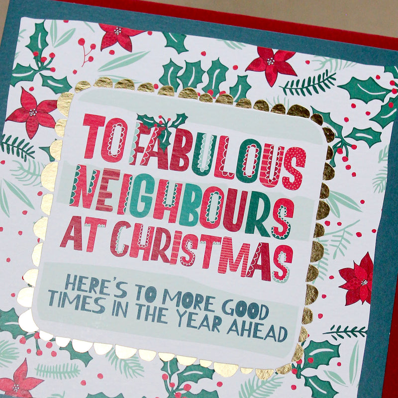 Fabulous Neighbours Christmas Card (XTF14)