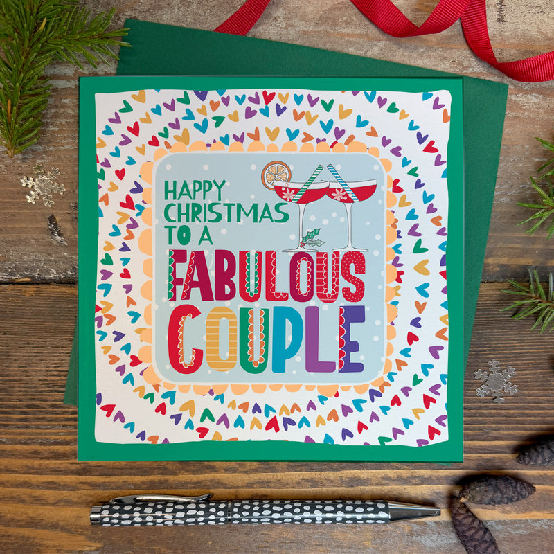 Fabulous Couple Christmas Card (XTF17)
