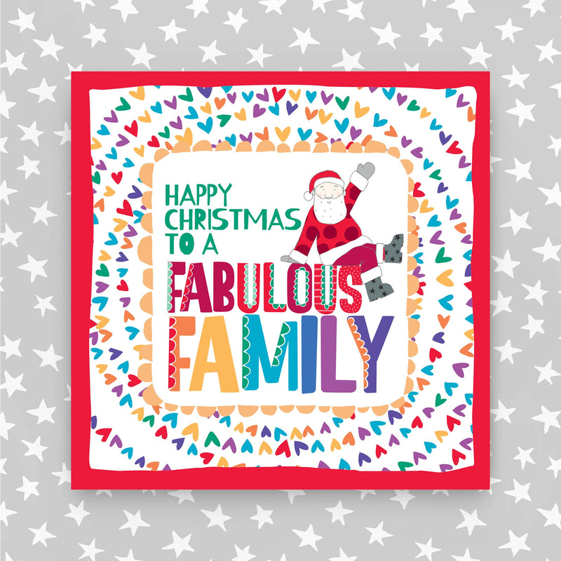 Fabulous Family Christmas Card (XTF18)