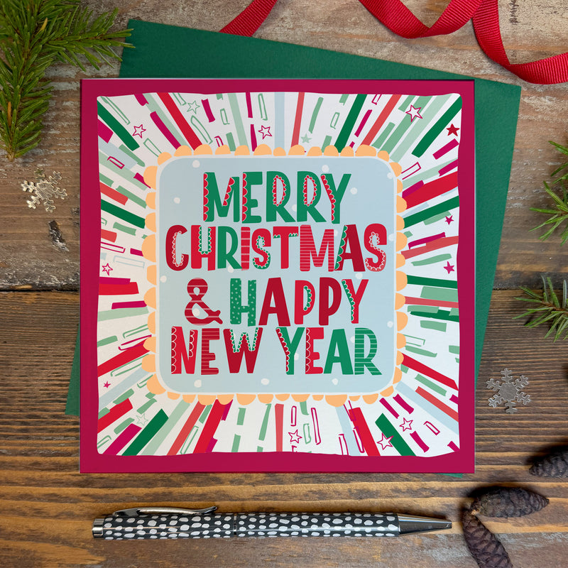 Merry Christmas & Happy New Year Card (XTF22)