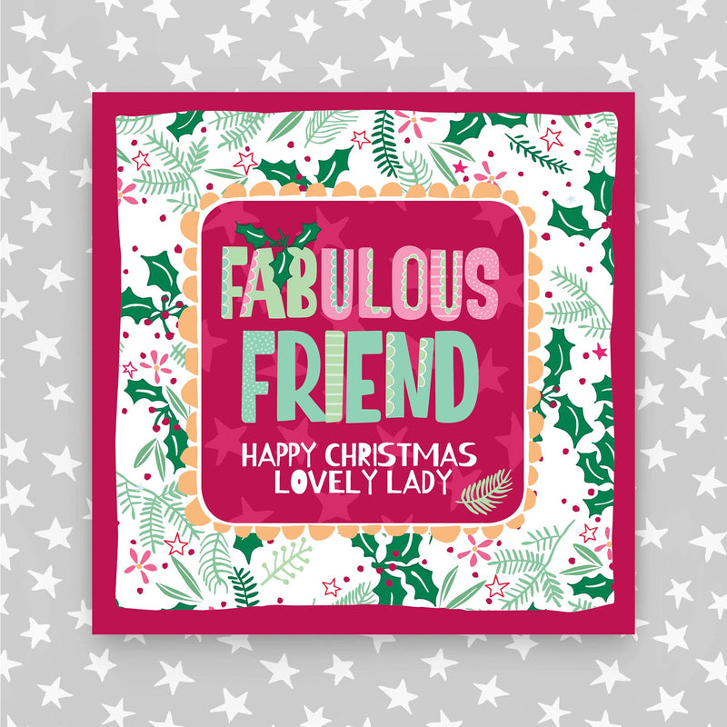 Fabulous Friend Christmas Card (XTF23)