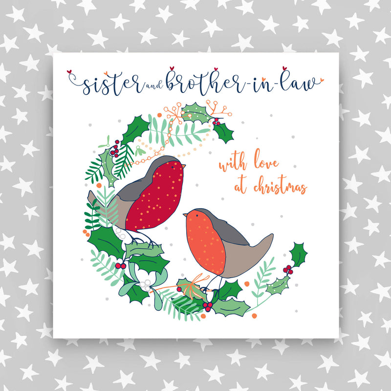 Sister and Brother-in-law with love at Christmas (XTJ20)
