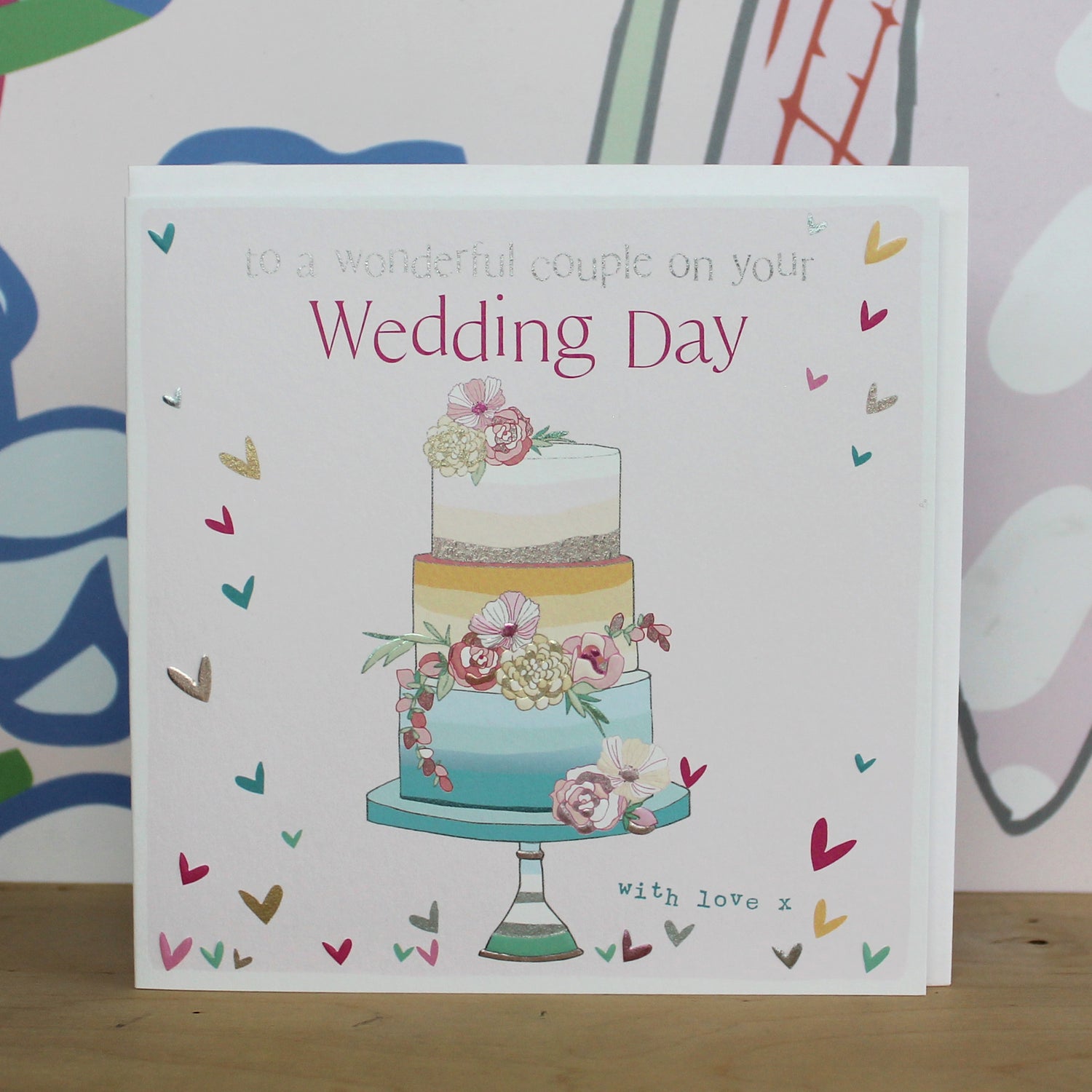 Congratulate the happy couple with a lovely card!