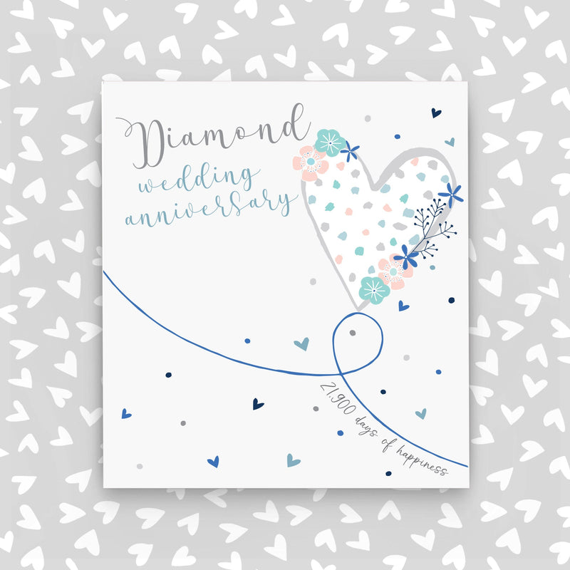 60th Wedding Anniversary Card (A20)