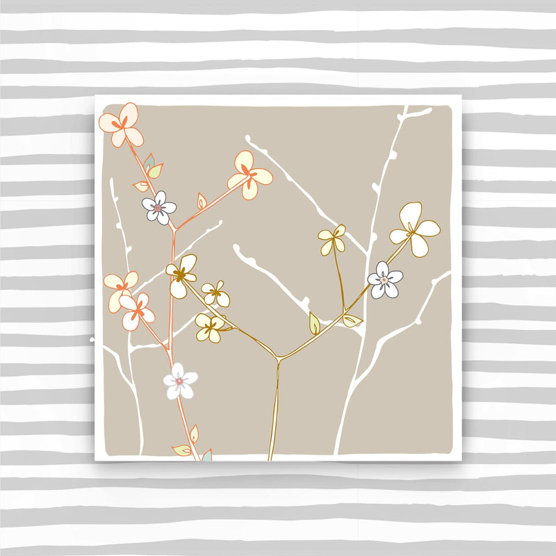 Blank card - Blossom (CB22)