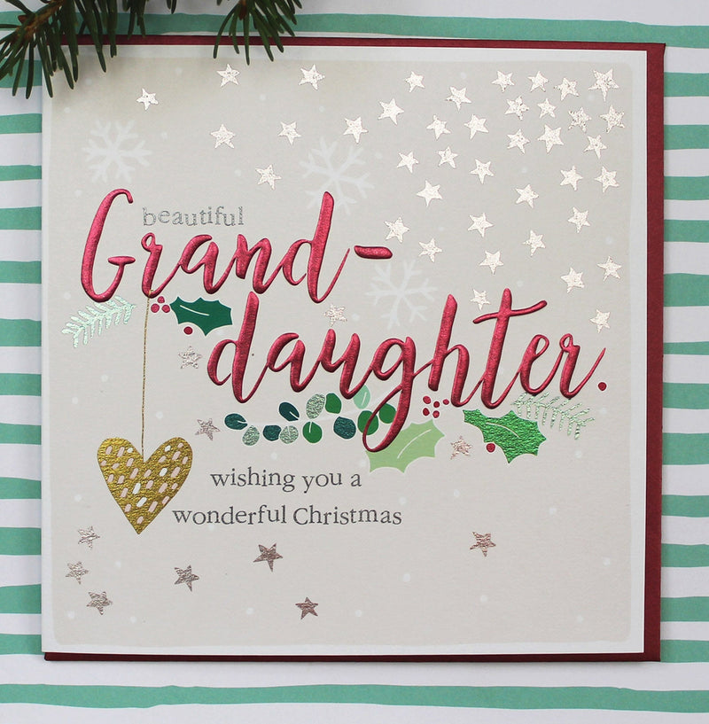 Beautiful Granddaughter at Christmas (DH09)