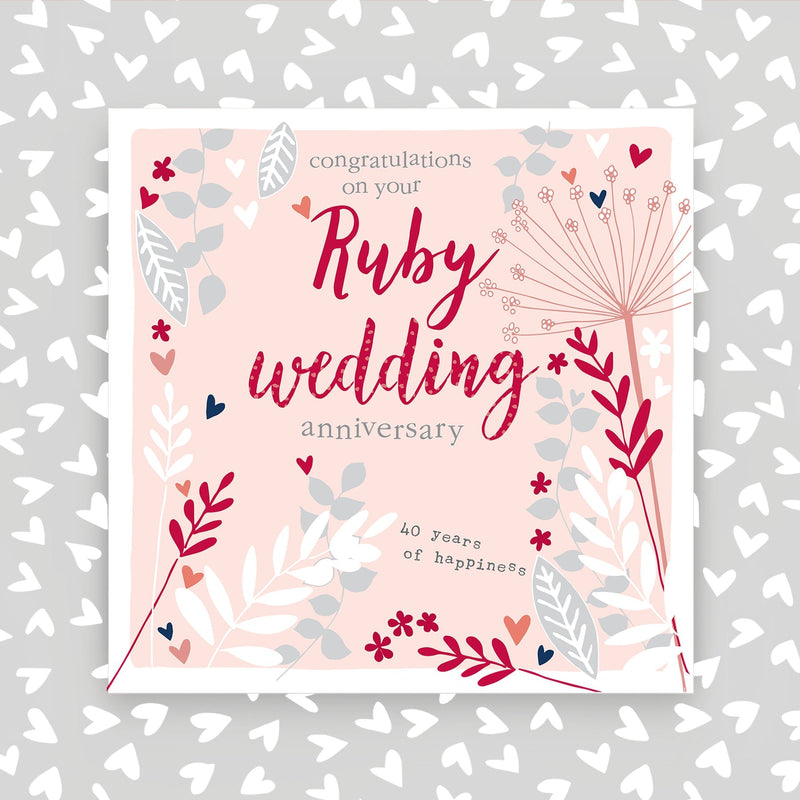 40th Wedding Anniversary (FB133)