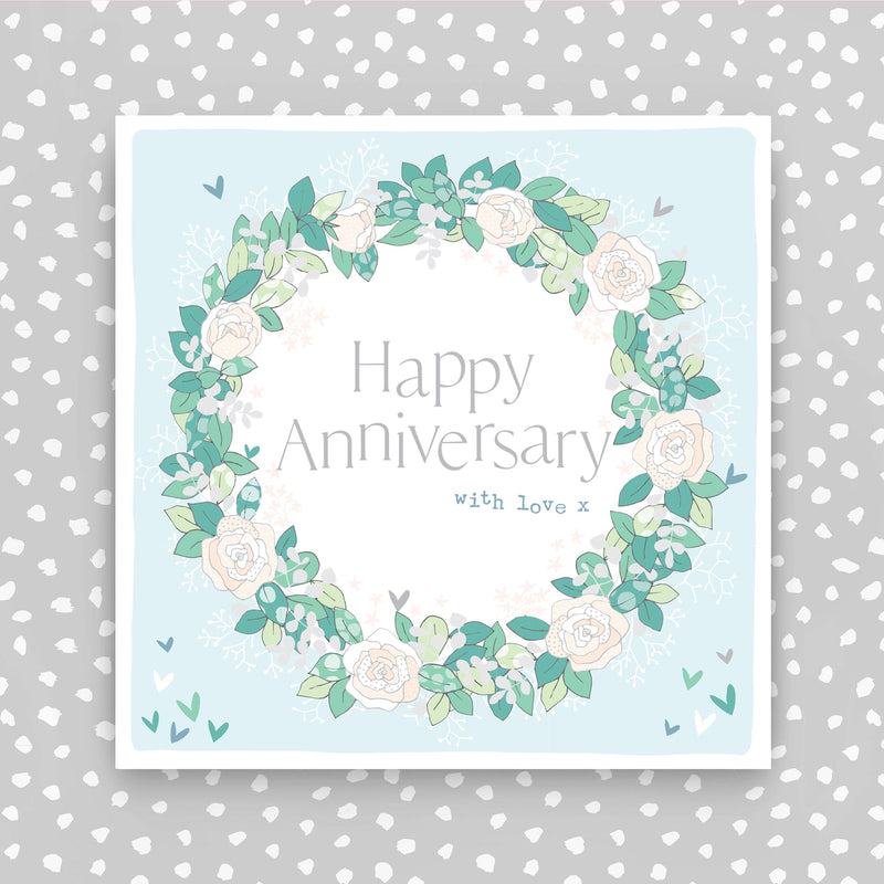 Happy Anniversary Card - with love (FB196)