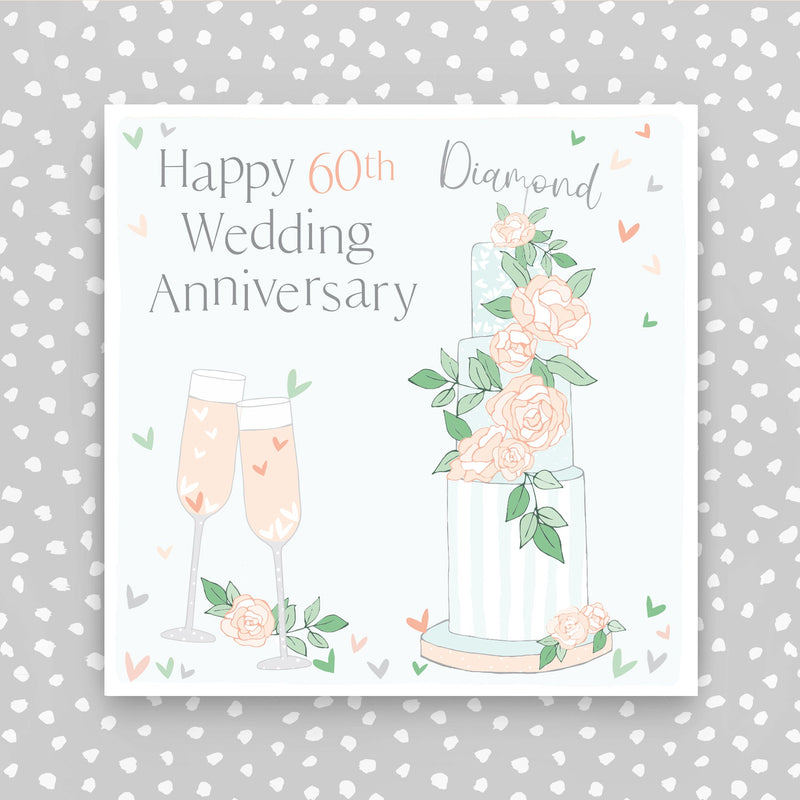 60th Wedding Anniversary Card (FB202)