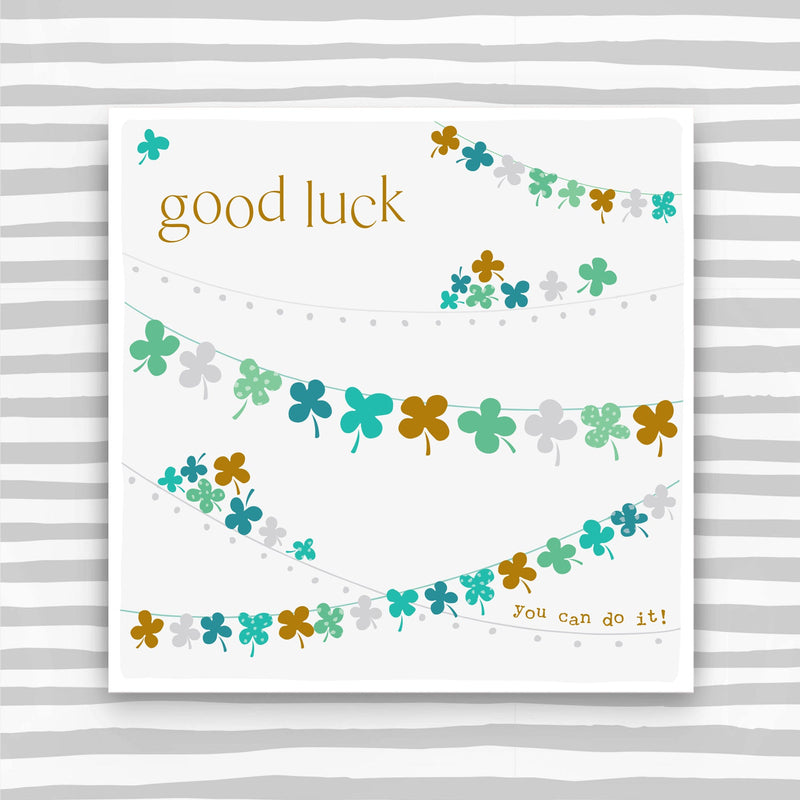 Good Luck Greeting Card (FB212)