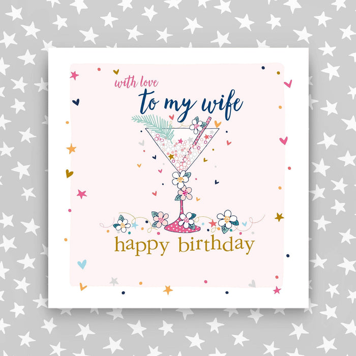 With love to my Wife - Happy Birthday card  (GC32)